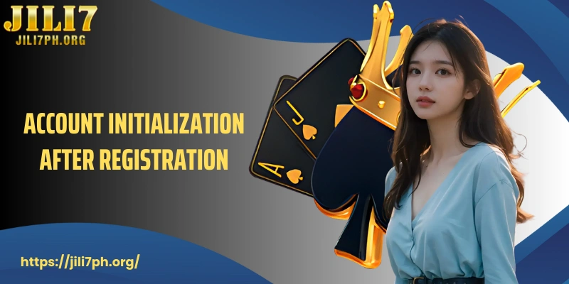 Account initialization after registration