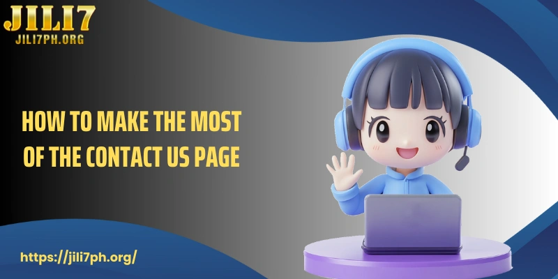 How to make the most of the Contact Us page